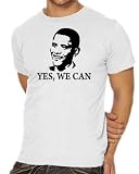 Barack Obama YES WE CAN T-Shirt S-XXXL div. Farben