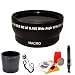 Wide Angle Lens Kit for CANON PowerShot A650 IS. Includes: 0.45X Super Wide Angle (with Macro) High Definition Lens, Adapter Tube & Bonus Deluxe Lens Cap Keeper, Lens Cleaning Pen & Cleaning Kit.