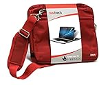 Navitech Red 15.6-Inch Laptop / Notebook / Ultrabook Case / Bag For The MSI GP60 2PE Leopard / GX60 Destroyer / GT60 2OD 3K IPS Edition / GT60 2OC 3K IPS Edition / CR61 3M / GP60 / GE60 2OE / GE60 2OC / GT60 2OC / CR61 2M / CX61 2OD / CX61 2OC