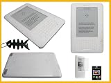 Value Combo- Clear Silicone Case for Amazon Kindle 2 (2nd Generation) Ebook Reader + Screen Protector+ Free Fishbone Style Keychain