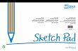 Carolina Pad U:Create Sketch Pad, 18 x 12 Inches, White, 50 Sheets, (7318)