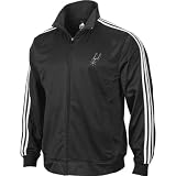 San Antonio Spurs NBA Mens Track Jacket, Black (X-Large)