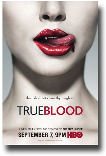 True Blood Season 1 Poster TV 11x17 Jim Parrack Anna Paquin Stephen Moyer Sam Trammell