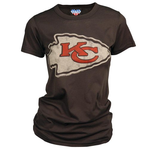 Kansas City Chiefs Women's Vintage Short Sleeve 