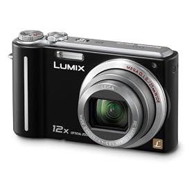 Panasonic Lumix DMC-ZS1 10MP Digital Camera with 12x Wide Angle MEGA Optical Image Stabilized Zoom and 2.7 inch LCD (Black)