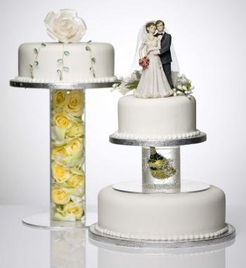 Single Tube Stand Cake Separator - 500mm High