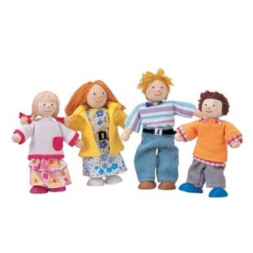 Childrens Toyshop  Toys : Plan Toy Modern Doll Family