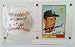 Tracy Stallard Autographed Baseball and Card Set-