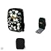 Ex-Pro Black & White Pac Designer Digital Camera Case, Water Proof Material Nylon D600. Lined Padded interior. Includes belt strap and shoulder strap. Suitable for Acer, Agfa, Canon, Casio Exilim, Fuji Finepix, GE, Hitachi, Kodak Easyshare, Nikon Coolpix, Panasonic Lumix, Praktica, Polaroid, Olympus, Pentax Optio, Samsung Digimax, Sigma, Sony Cyber-shot, Traveler, Vivitar and more & More (See internal dimensions below).