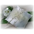 Ringkissen creme Kissen Ringe Hochzeit Traukissen