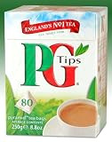 PG Tips Black Tea, Pyramid Tea Bags, 80-Count Boxes (Pack of 4)