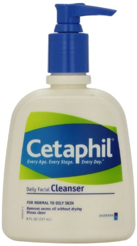 Cetaphil Daily Facial Cleanser for Normal to Oily Skin, 8 Ounce