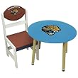 Jacksonville Jaguars NFL Childrens Wooden Table (23"(Dia)x17")