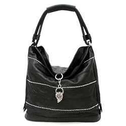 Crystal Striped Hobo/Handbag - Colors Available