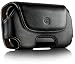 Brand New Original Dlo Black Leather Holster Hipcase Case For The Apple Ipod Touch (itouch) 1st & 2nd Gens. (generations) ( 8gb / 16gb / 32gb)