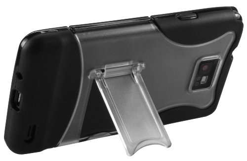 mumbi Silikon TPU Schutzh&uuml;lle f&uuml;r Samsung i9100 Galaxy S II mit STAND Aufstellm&ouml;glichkeit