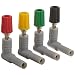 Megger 6220-803 Right-Angled Terminal Adapter Set for DET3T and DET4T Digital Ground Resistance Tester