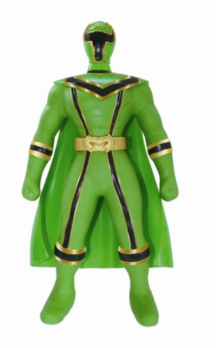 Childrens Toyshop  Used : Stretch 9" Power Rangers Mystic Force - Green