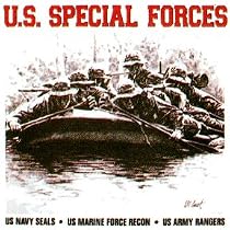 Military Men's Long-Sleeve T-Shirt : US Special Forces - US Navy Seals - US Marine Force Recon - US Army Rangers