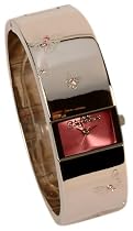 Stringfellows G988.13ST Ladies Pink Sunray Dial Bangle Watch