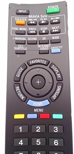 GENERIC SONY 3D RM-YD040 TV Remote Control For KDL32EX500 KDL55HX729 KDL40EX723 LED TV