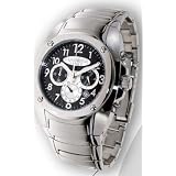 HAUREX MENS DURANGO CHRONO WATCH BLACK DIAL 0A277UNS