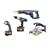 Factory-Reconditioned Ryobi ZRP841 18-Volt Super Combo Kit