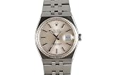 Rolex Mens Stainless Steel Oyster Quartz Datejust