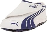 Puma Drift Cat 4 Low Crib Crib Shoe (Infant/Toddler),White/Navy Blue/White,3 M US Infant