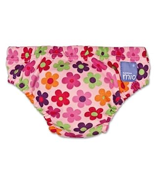 Bambino Mio Swim Nappy Large - Pink Daisy
