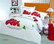 Strawberry Queen Size Bedding Set by Le Vele