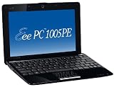 Zoom Produkt-Bild: Asus Eee PC 1005PE 25,7 cm (10,1 Zoll) Netbook (Intel Atom N450 1.6GHz, 1GB RAM, 250GB HDD, Win 7 Starter) schwarz