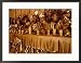 Wooden Carving of Christ and Disciples at the Last Supper, Baguio, Benguet, Philippines Framed Photographic Poster Print by John Pennock, 30x24