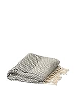 Pandora Toalla Spa&Beach Natural (Negro/Gris Claro/Blanco)