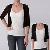 S Max by Adi Stretch Knit Bolero