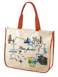 Marc By Marc Jacobs Logo USA Large Shopper Bag Tote