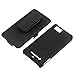 Black Slide Case With Belt Clip Swivel Holster Stand for Motorola Droid X MB810 / Droid X2 MB870