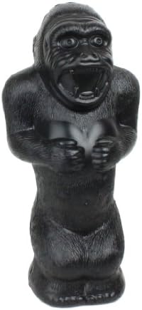 Gorilla Money Bank: 11 Inch Plastic Blow-Mold - Classic Retro Design