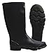 Boots, Black, Size 6, Pull on, PR