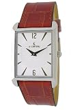 Le Chateau Men's 7022M_INDX_WHT Darvesi Collection All steel Leather Band Watch