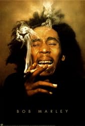 Bob Marley Ganja 24x36 Poster