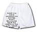 White Boxer Short with Rugby is a good occasion for keeping thirty bullies far from t...