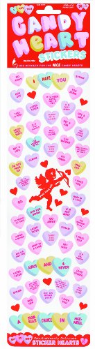 Blue Q Candy Heart Stickers