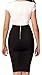 CANDOIT Women's Shortsleeve O Neck Bodycon Pencil Dress
