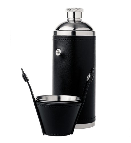 Leather Covered Hip Flask