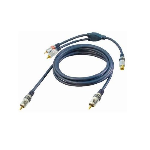 All4u BBA 1 Audio-Kabel (Cinchstecker - Cinchstecker + 2x Cinchstecker - Cinchkupplung, ve Preisvergleich