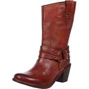 FRYE Womens Carmen Harness Short Boot