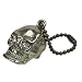キーホルダー c.v.skull (シルバー)