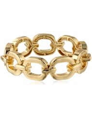 Nine West "Time For A Chain" Drama Chain Stretch Bracelet, 2.2"