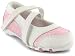 Princess Stardust Looby Girls Velcro Trainers - White/Pink